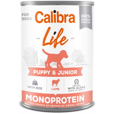 Calibra Life Puppy & Junior Lamb & Rice 400 g