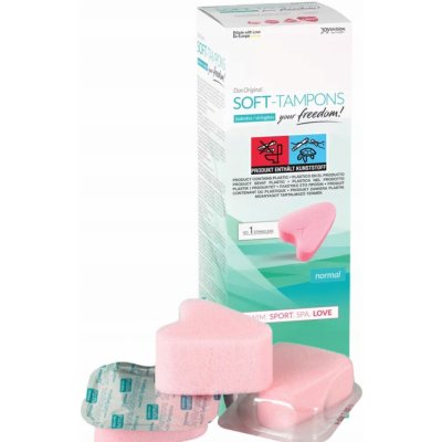 JoyDivision Tampony bez provázku Soft Tampons Normal 10 ks – Zboží Mobilmania