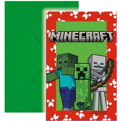 Minecraft pozvánky, Procos – Zboží Mobilmania