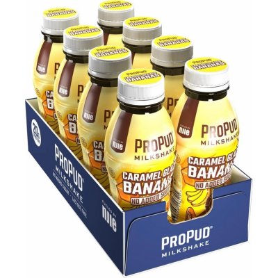 NJIE ProPud protein milkshake bez laktozy 8 x 330 ml – Zbozi.Blesk.cz