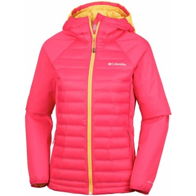 Columbia Mountain Hike Hybrid jacket W růžová/žlutá – Sleviste.cz