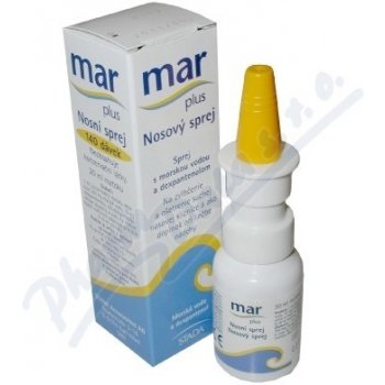 Mar Plus Nasenspray moř.voda s dexpanth. 3% 20 ml