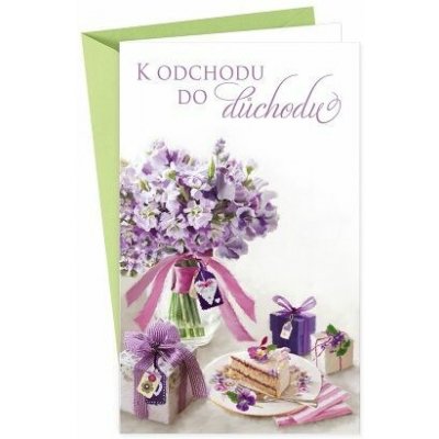 ARGUS Přání k odchodu do důchodu 15-6446cod – Zboží Dáma