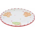 Home Styling Collection Vánoční talíř 24 cm GINGERBREAD – Zboží Dáma