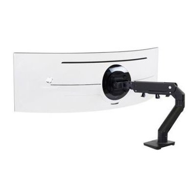 ERGOTRON HX Desk Monitor Arm with HD Pivot (matte black), stolní rameno pro zakřivené moni (45-647-224) – Zboží Mobilmania