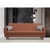 Pohovka Atelier del Sofa 3-Seat Sofa-Bed ZadenTile Red