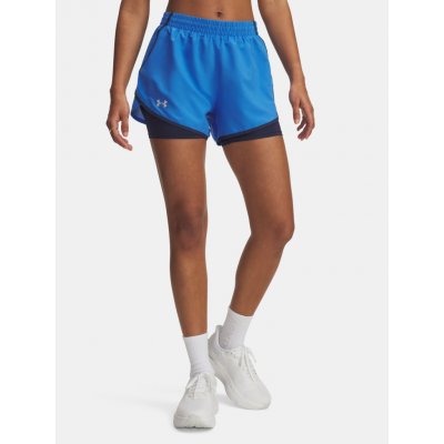 Under Armour dámské kraťasy UA Fly By 2-in-1 Shorts modrá – Zboží Dáma