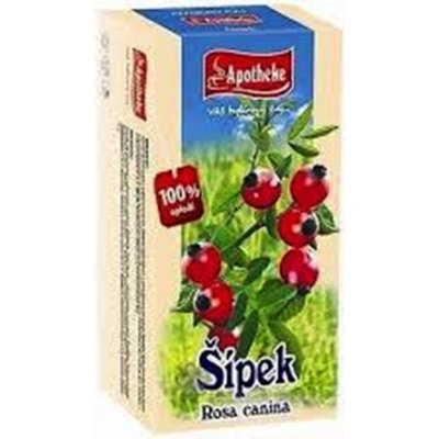 Apotheke Šípek plod čaj 20 x 1,5 g – Zbozi.Blesk.cz