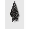 Šátek hedvábný kapesníček Lanvin černá 6L9090.SR558
