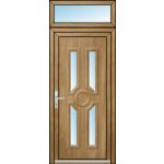 OknaDvereNaMiru.cz Vchodové dveře 3D Sanda 1 + Nadsvětlík 90 x 220 cm – Hledejceny.cz