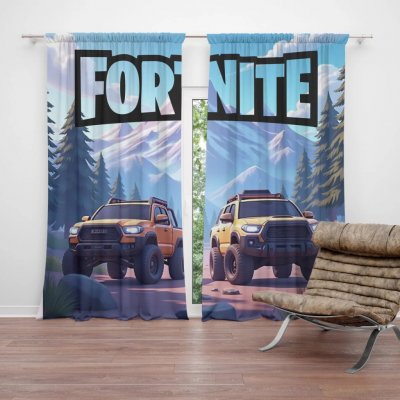 Sablio Závěs FORTNITE Off-road auta: 2ks 140x250cm – Hledejceny.cz