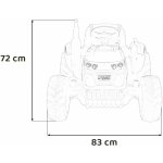 Mamido elektrický traktor GROW 1804 24V červená – Hledejceny.cz