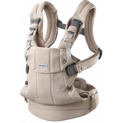 Babybjörn Harmony Woven Light beige mélange – Zboží Mobilmania
