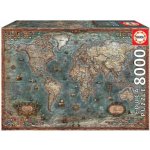 Educa Historical World Map 8000 dílků – Zboží Dáma