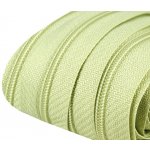 Zip spirálový 3 mm - metráž - různé barvy Zip spirálový 3 mm: 244 Světlonce zelená – Hledejceny.cz
