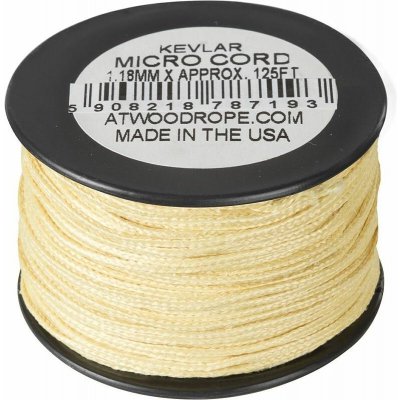 OSTATNÉ ATWOOD ROPE MFG Micro Cord 1,18mm x 125ft - yellow (CD-MK1-NL-26) – Hledejceny.cz
