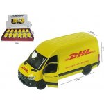 Kinsmart Mercedes-Benz DHL 12,5 cm kov na zpětný chod – Hledejceny.cz