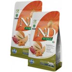 N&D Grain Free Pumpkin CAT Duck & Cantaloupe melon 2 x 1,5 kg