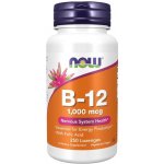 Now Foods vitamín B12 1000 mcg kyselina listová 100 mcg 250 tablet – Hledejceny.cz
