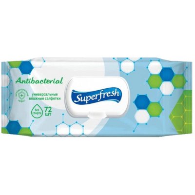 Alufix SuperFresh antibakteriální vlhčené ubrousky s klipem, 72 ks – Hledejceny.cz