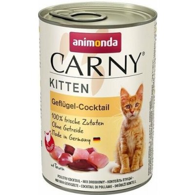 Carny Kitten drůbeží koktejl pro koťata 6 x 0,4 kg