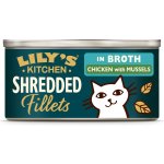 Lily's Kitchen Shredded Fillets kuřecí a mušle 24 x 70 g – Hledejceny.cz