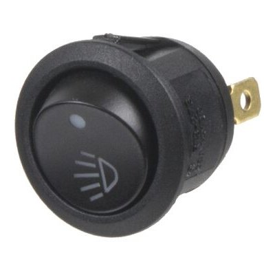 Spínač kolébkový kulatý 20A na světla přídavná – Zboží Živě
