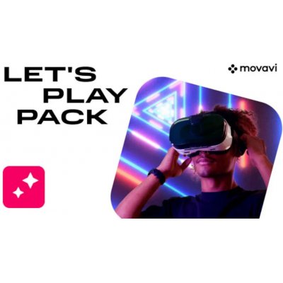 Movavi Video Editor 2023 - Let's Play Pack – Zboží Živě