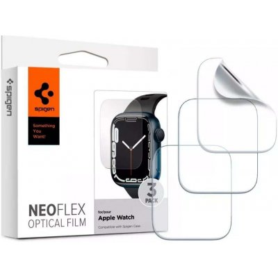 Spigen Film Neo Flex 3 pcs - Apple Watch 7 45mm AFL04049 – Zboží Živě