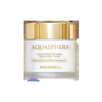 Keenwell Aquasphera Triple Action Intensive Moisturizing Night Cream hydratační noční krém 80 ml