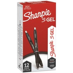 Sharpie S-Gel 2162643 černá 2 ks