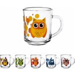 Orion Skleněný hrnek Sova 220 ml – Hledejceny.cz