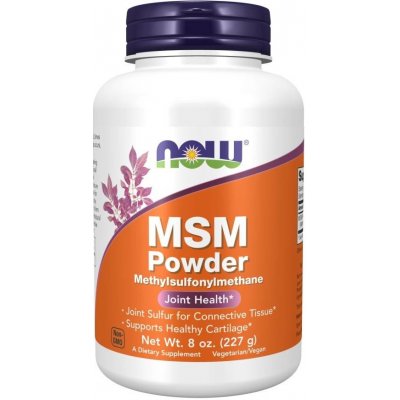 Now Foods MSM čistý prášek 227 g – Hledejceny.cz