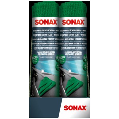 Sonax Utěrka z mikrovlákna na interiér a skla 2 ks | Zboží Auto