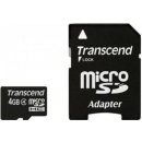 paměťová karta Transcend microSDHC 4 GB Class 4 TS4GUSDHC4