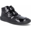 Dětské kotníkové boty Baby Bare Shoes Baby Bare Febo Fall Shiny (s membránou) barefoot boty black