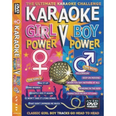 Karaoke Girl Power V Boy Power DVD – Zboží Mobilmania