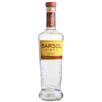 Barsol Pisco Primero Quebranta 41,3% 0,7 l (holá láhev) – Zboží Mobilmania