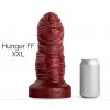 Dilda Mr. Hankey’s Toys HungerFF Blood Red XXL prémiové silikonové dildo s Vac U Lock 26,1 x 8,3 - 9,8 cm