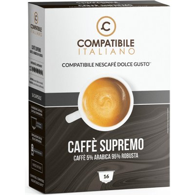 Compatibile Italiano Espresso Káva Supremo pro Nescafe Dolce Gusto 16 ks – Zbozi.Blesk.cz