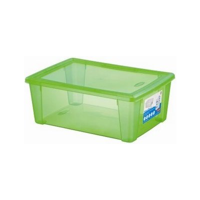 STEFANPLAST box úložný SCATOLA 10l 36,5x25,5x14cm s víkem PH ZE 13110