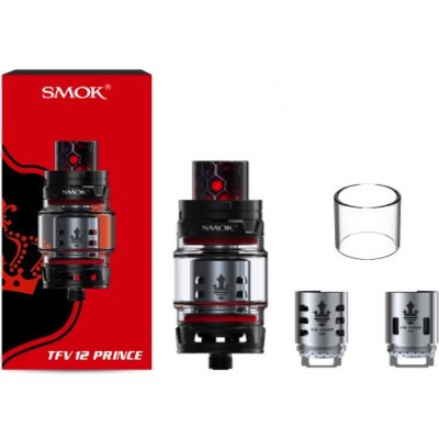 SMOK Clearomizér TFV12 Prince Černý 8ml – Zboží Dáma