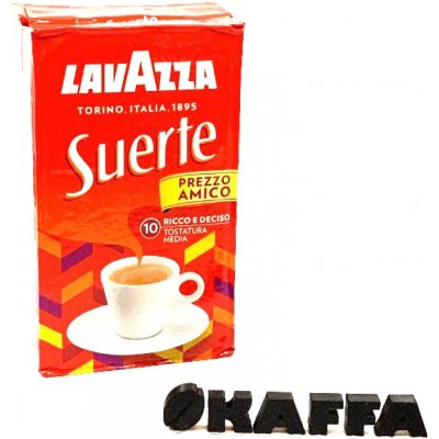 Lavazza Suerte mletá 250 g – Zbozi.Blesk.cz