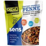 Adventure Menu Cvrččí proteinové penne v omáčce s fazolemi 400 g – Zbozi.Blesk.cz