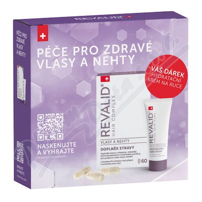 Revalid Hair Complex 60 kapslí + krém na ruce 20 ml