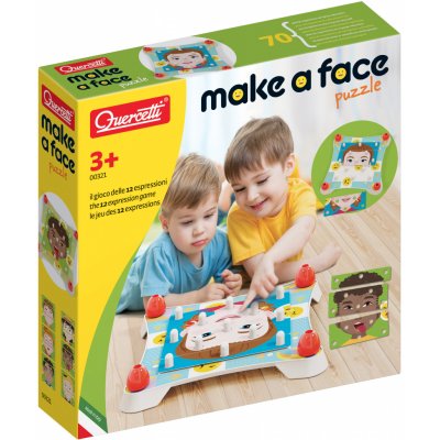 Quercetti Make Face Puzzle – Zboží Mobilmania