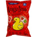 Little Angel Bio Snack kukuřičný Angelina jablko jahoda 30 g – Zbozi.Blesk.cz