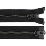 Zip kovový YKK No 5 dělitelný 2 jezdce / dvoucestný 70 cm na kožené bundy Varianta: černá černý nikl, Balení: 1 ks 60217/155421/278180 – Hledejceny.cz