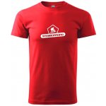 Snowboarding nápis logo - Klasické pánské triko - XS ( Červená ) – Zboží Mobilmania