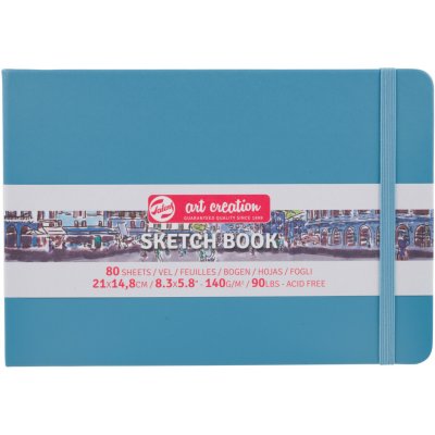 Talens Art Creation Sketchbook v pevné vazbě Lake Blue 21 x 14,8 – Zboží Dáma